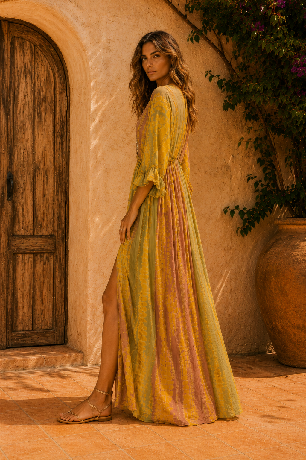 Golden Brezee Elbise