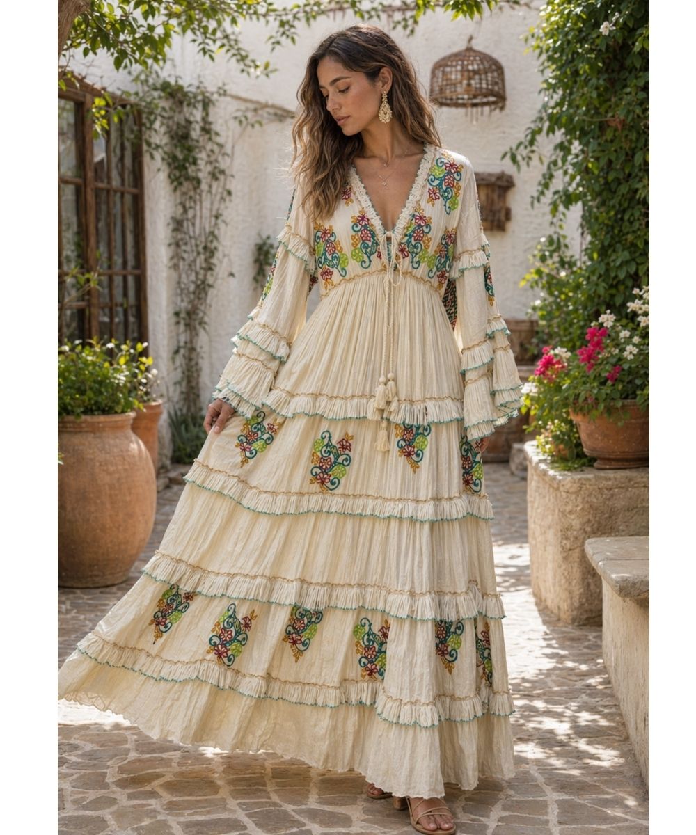 Marella Boho Elbise