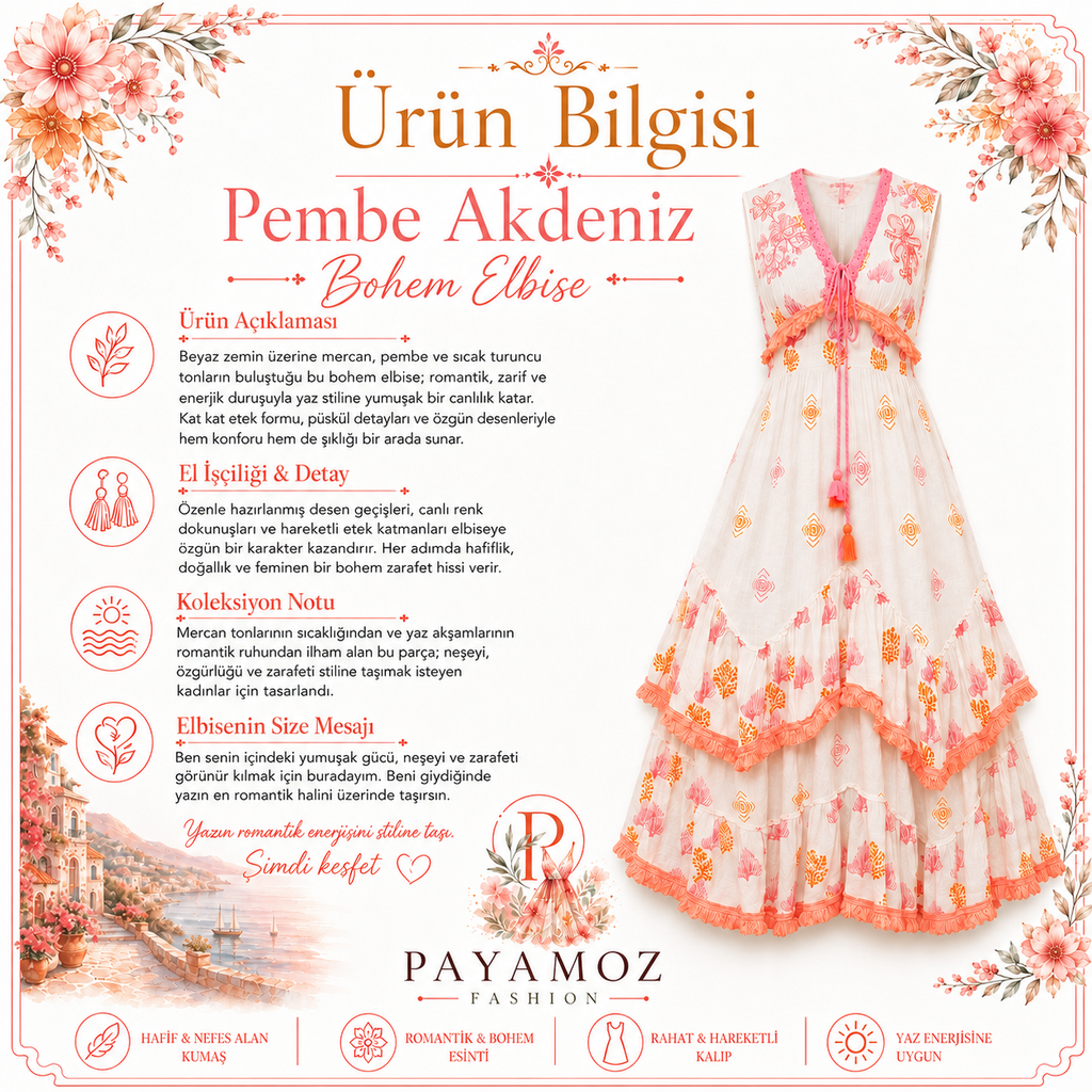 Pembe Akdeniz Bohem